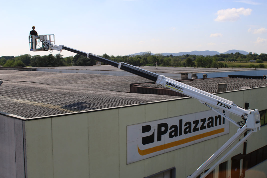 IL NUOVO RAGNO TZ 330/C  DI PALAZZANI - Sollevare - piattaforma articolata Plazzani ragno TZ 330/C - News Piattaforme aeree