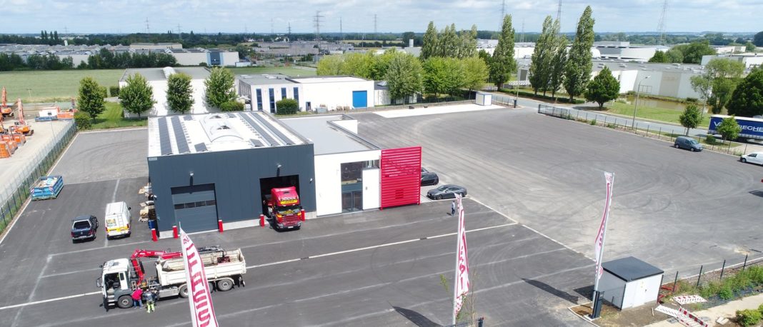 NUOVA SEDE PER FASSI BELGIUM - Sollevare - Fassi Belgium SA Fleurus - Distributori e concessionari Gru da autocarro News