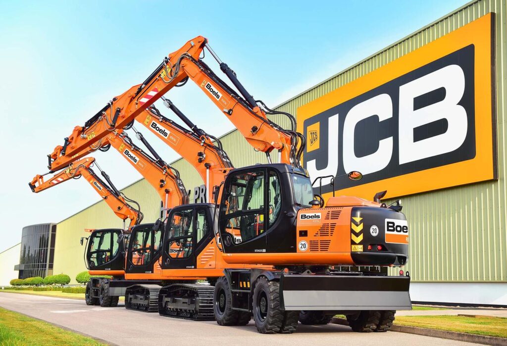 ordine mezzi JCB Boels