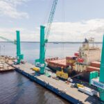 Tre nuove gru portuali Konecranes Gottwald ESP.10 per Super Terminais