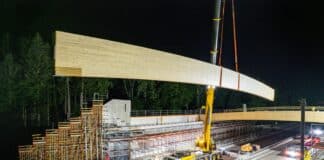 Con Liebherr sul ponte svizzero della fauna selvatica