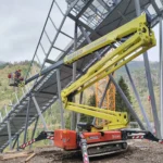 Ragno “olimpico” Hinowa per lo Stadio del Salto di Predazzo
