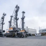 Quattro nuove gru mobili portuali Liebherr ai porti italiani