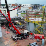 La “chimica del sollevamento” Mammoet per un impianto produttivo di copolimeri