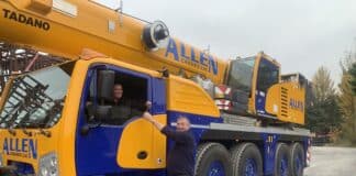 Nuovo ingresso Tadano nella flotta Allen Crane Hire