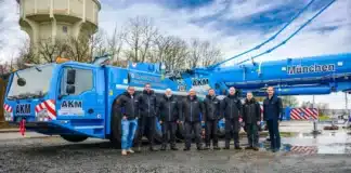 Nuova multistrada Tadano da 450 t per AKM Autokranvermietung