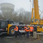 Multistrada sette assi Tadano per i grandi sollevamenti francesi