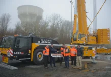 Multistrada sette assi Tadano per i grandi sollevamenti francesi