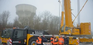 Multistrada sette assi Tadano per i grandi sollevamenti francesi