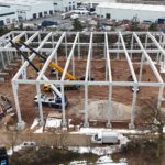 Tadano, procede a pieno ritmo la costruzione del nuovo centro ricambi in Germania