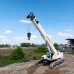 Raimondi riporta a Crespellano le gru cingolate. Anteprima per la nuova TTC 70 di Terex Rough Terrain Cranes
