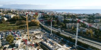 Cinque Potain per un eco-quartiere nel sud della Francia