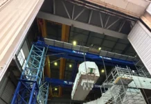 Sollevamento di un generatore da 324 ton con sistemi Enerpac ad opera di SIMI Trasporti