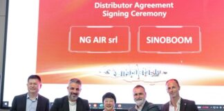 Sinoboom chiama Italia. NG Air firma a Changsha l’accordo come distributore ufficiale