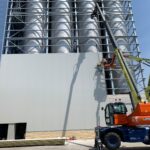 Eurotecno, sollevamento record per il nuovo stabilimento Martino Rossi
