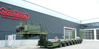 Nooteboom e Rheinmetall, nuovo semirimorchio militare presentato a Parigi