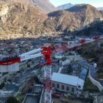 Potain MDT 269 per l’ammodernamento della centrale idroelettrica di Hone