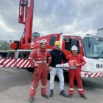 Una Grove GMK5250XL-1 per il sollevamento heavy-duty di Wagenborg Nedlift