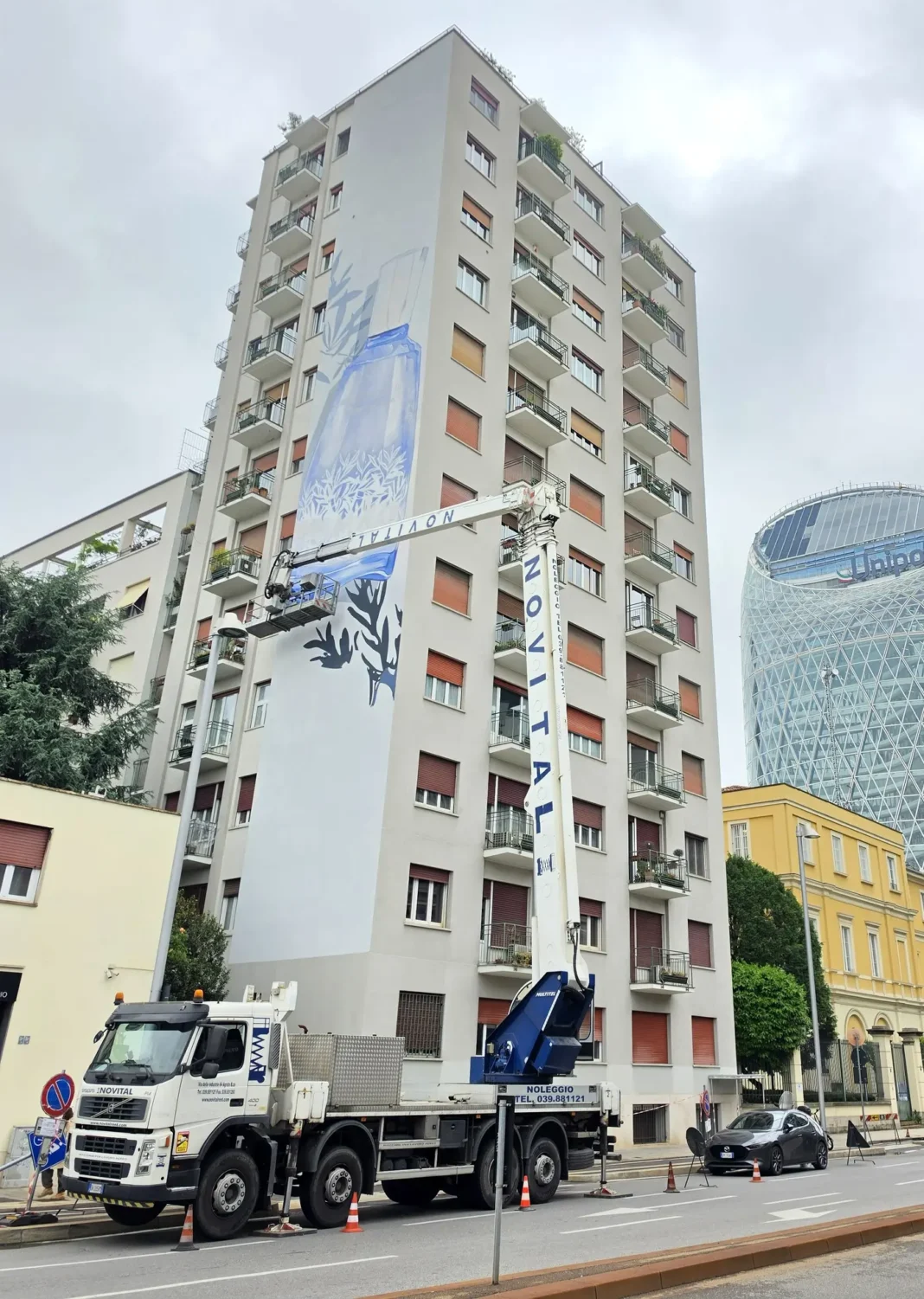 Multitel murale Porta Nuova