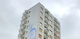 Multitel J360TA per il murale di Porta Nuova a Milano Multitel murale Porta Nuova