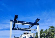 Boat Lift e Mec Gru, sinergia nel sollevamento nautico sul Garda Boat Lift Mec Gru