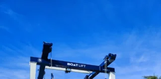 Boat Lift e Mec Gru, sinergia nel sollevamento nautico sul Garda Boat Lift Mec Gru